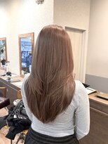 ハロ 蕨(HALO)&nbsp;ロングレイヤー×ベージュ