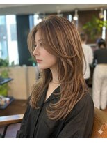 スリル ヘア アンド ネイル デザイン 恵比寿店(sulir hair and nail design)&nbsp;大人レイヤー×Cカールデジタルパーマ