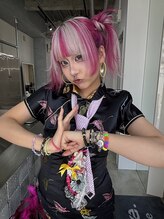 ロテサカエ(Lote.Sakae)&nbsp;着物ヘア/大人ガーリー/デザインカラー/似合わせカット/名古屋