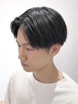 キリ 逗子(kiri) 逗子葉山センターパートツーブロックメンズマッシュ眉毛韓国M385
