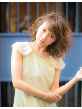 マルジュ(Marge) 【hair make Marge】ルーズカールボブ