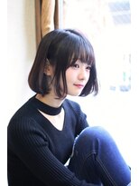 トヌコア ルア 下北沢店(TONUKOA RUA)&nbsp;【TonuakoRua】抜け感たっぷりのスリークボブ☆