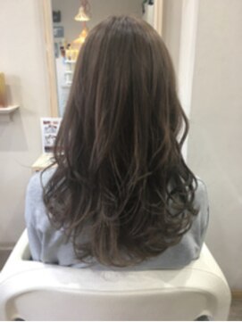 エルデ ナインズ ヘアー スタンド 川口店(elde 9's HAIR STAND) インナーカラー×グラデーションカラーハイライト無造作カール
