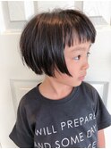 可愛い可愛いキッズボブ!