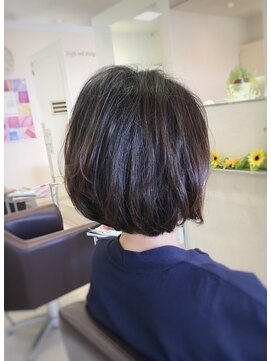 クール ヘアー ギャラリー 神明町店(COOL Hair gallery) 大人の前下がりボブ