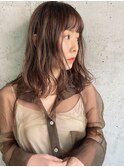 ニュアンスミディ / シークレットハイライト くすみベージュ