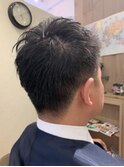 アップバングスタイル/メンズカット/ビジネススタイル/曳舟