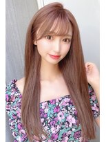 アルバ ヘアリゾート(ALBA)&nbsp;【ALBA千葉将大】ピンクベージュストレート【三鷹】