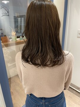 メルト 吉祥寺(melt) 透明感カラーオリーブベージュ グレージュ 20代30代 レイヤー