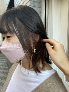 アンテシニヨン(Un the Shiniyon) ブリーチなし明るめインナーカラー