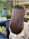 【W_SALON 河原町】チョコレートブラウン/髪質改善/縮毛矯正