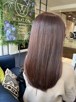 ダブル アンダーバー サロン(W_SALON) 【W_SALON 河原町】チョコレートブラウン/髪質改善/縮毛矯正