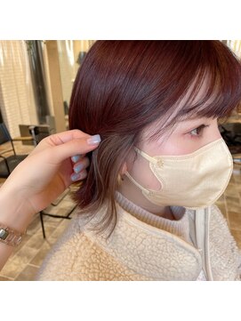 アシュレイ(ASHLEY) ASHLEY☆suzuka イヤリングカラー インナーカラー 福島 美容室