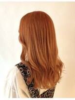 ヘアデザイン ファブロ(hair design FABRO.)&nbsp;アプリコットオレンジ♪