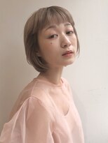 柔らかまろやかなハイトーンベージュカラー