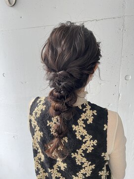 シュリット(schritt) party hair style***