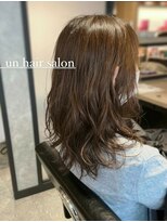 アン たまプラーザ(un) ◆レイヤーミディアム//髪質改善オージュア認定サロン
