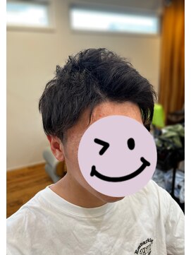 ボスコ(BOSCO) メンズショート　ツーブロック　アップバング