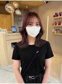 【ふうかすたいる】デザインカラー×韓国ヘア