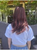 《TOPHAIR 玉島店/ もも》春夏ぴったりピンクカラー
