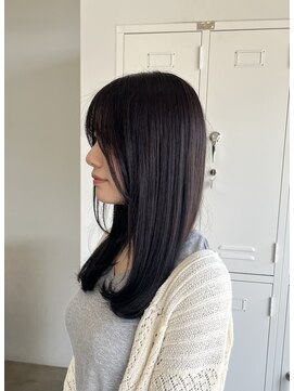 ノートエートル 西金沢(Nought etre) 暗髪透明感カラー10代20代30代カット＋カラー透明感カラー