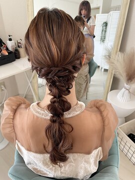 サロンナビ(Salon Navi) 編みおろしhair