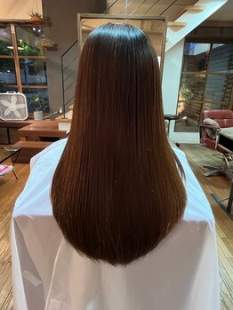 ヤヨイヘアー(YAYOI HAIR)の写真/≪オージュアトリートメント導入≫今までのトリートメントとは違い、髪の芯から修復でうる艶ヘアに◎