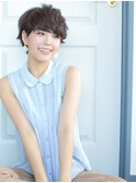 +animo東川口+メンズライク☆前髪パーマ☆ボブウルフP