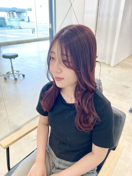 ビーヒアナウ N゜03 金沢駅西店(BE HERE NOW) フェイスレイヤー×ローズカラー