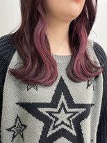 サクラ オモテサンドウ(SAKURA)&nbsp;ピンクカラー インナーカラー 表参道