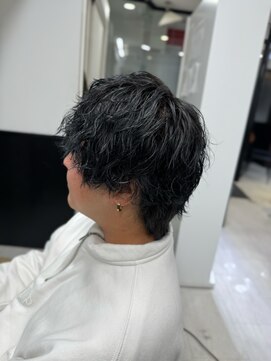 アイズ 本厚木(AIZU) メンズマッシュウルフ　パーマ