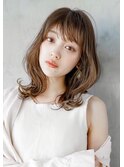 【GEEKS渋谷】秋冬ヘア/ヌーディーカラー/顔周りレイヤー/透明感