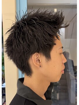 シアン 栄店(CYAN.) スパイキーパーマ
