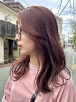 カムジーヘッドカミノウラ(COMEGHEAD KAMINOURA)&nbsp;ダブルカラーピンクベージュベージュカラーケアブリーチレイヤー