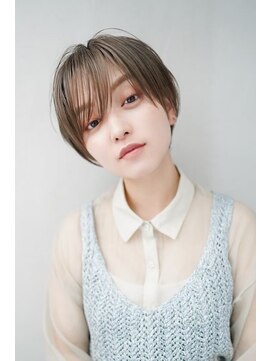 ギークス(GEEKS) 【GEEKS渋谷】スモーキーアッシュ/冬カラー/クールショート/渋谷