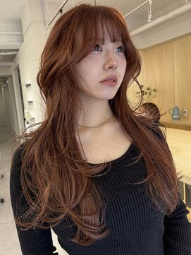 バベル アット フルリール 甲子園口(BABEL at fleurir) 柔らかいピンクベージュのレイヤーカット