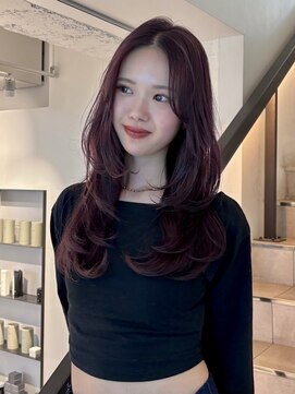 ゼスト パーク(ZEST PARK) 暖色 レッド 巻き髪 ZEST PARK 吉祥寺【百咲】