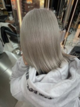 ラピス 渋谷本店(Lapis) シルバー/ホワイトグレージュ/ミニウルフ/チェリーブラウン