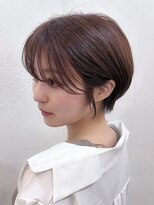 ファルベ(Farbe)&nbsp;くびれ アプリコットオレンジ 夏のヘアアレンジハイライトカラー