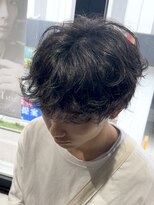 テクト バイアッシュ 吉祥寺店(Tect by Ash) 韓国アイドル風シースルーシャドウパーマ癖毛風