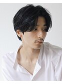 大人のメンズに！短すぎる髪が苦手な方のセンターパート