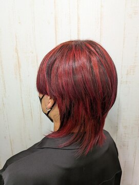 アトリエMAI 北千住 ★ワインレッド×黒の映えレイヤー◎