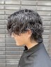 メンズカット＆波巻きパーマ　【下北沢/men's/メンズパーマ】