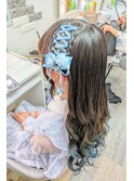 レース編み巻きおろし