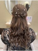 【王道ハーフアップ】 金山/名古屋/ヘアセット