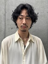 ランズサンズ 表参道(runsuns)&nbsp;メンズカットパーマ/メンズパーマ/学割U24/センターパート