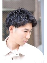 キングスマントーキョー 多摩センター2nd(KINGSMAN TOKYO)&nbsp;パーマ×アップバングスタイル