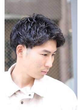 キングスマントーキョー 多摩センター2nd(KINGSMAN TOKYO) パーマ×アップバングスタイル