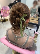 ジェンダーヘア(GENDER hair) アップヘア☆