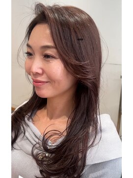 大人のロング レイヤーカット　archive垂水